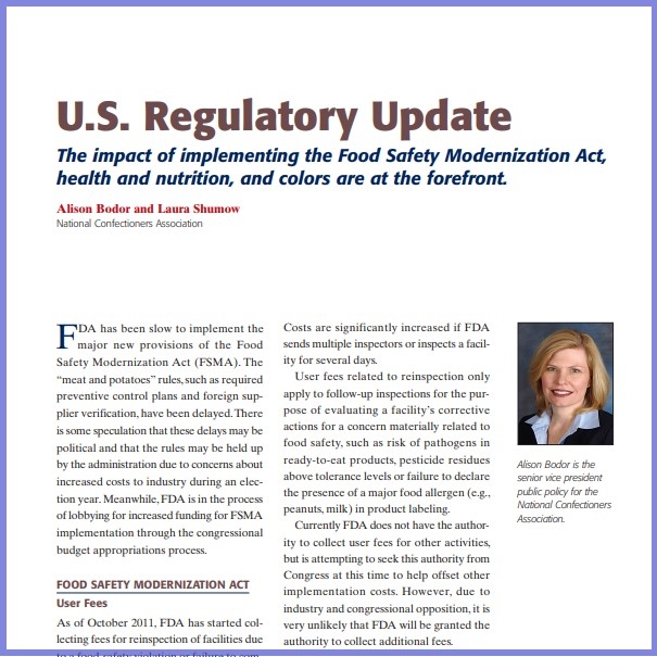2012- U.S. Regulatory Update- Paper