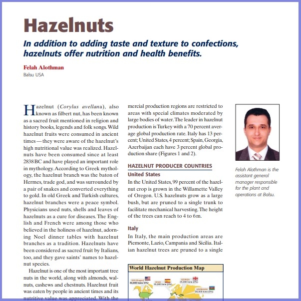 2013- Hazelnuts- Paper