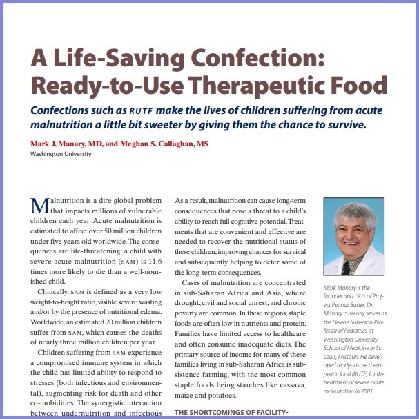 2016- A Life-Saving Confection- Paper