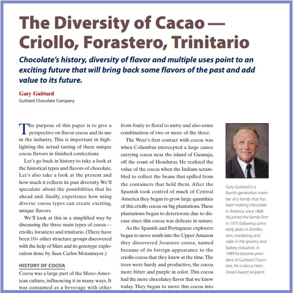 2017- The Diversity Of Cacao- Paper