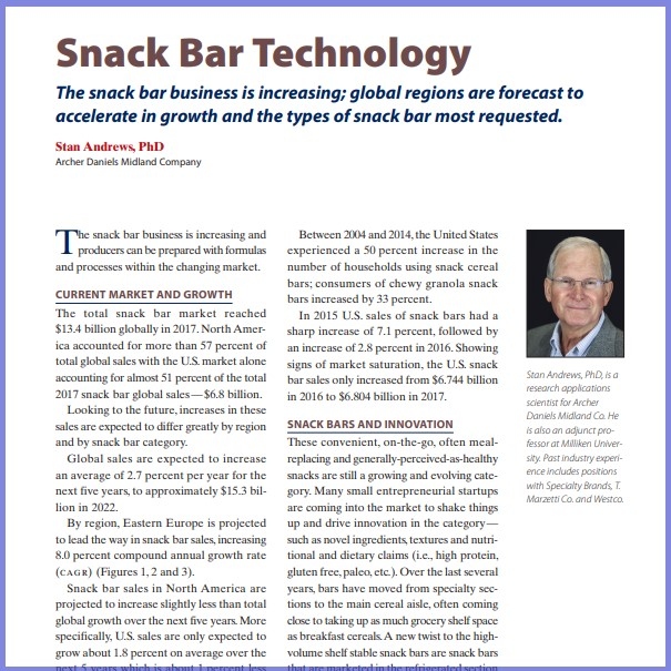 2018- Snack Bar Technology- Paper