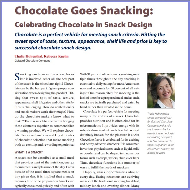 2018- Chocolate Goes Snacking- Paper