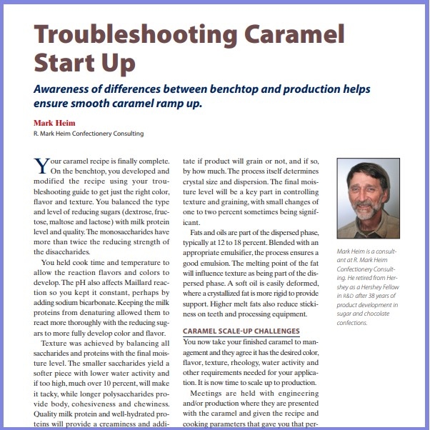 2018-Troubleshooting Caramel Start Up-Paper