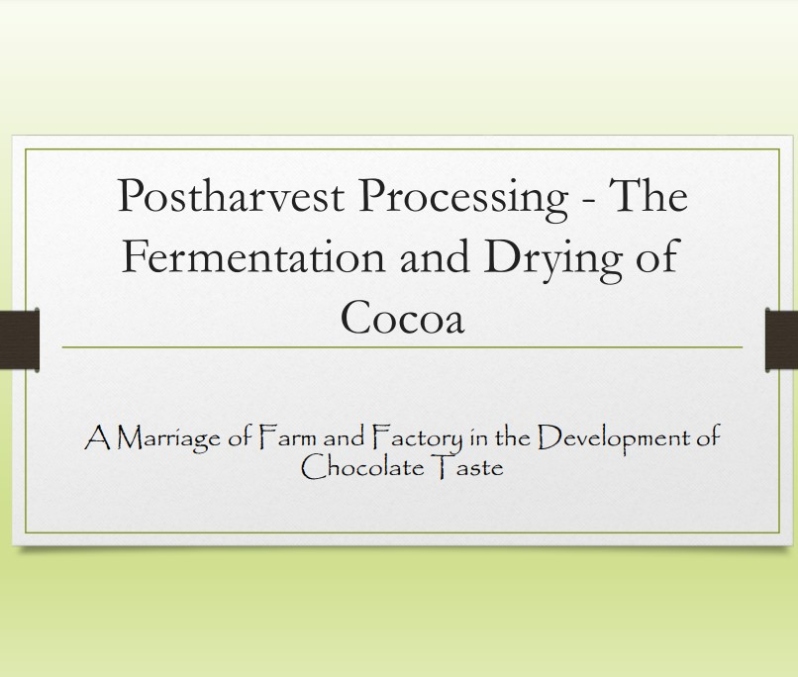 2018-Postharvest Processing-Slide