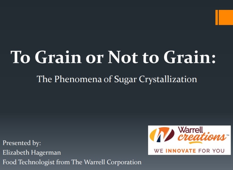 Product Description: Elizabeth Hagerman, The Warrell Corporation. Presented at the 2019 conference</br> 2019-To Grain Or Not To Grain-Slide
