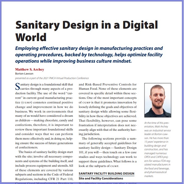 2021-Sanitary Design In A Digital World-Paper