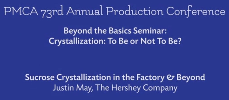 2019- Sucrose Crystallization In The Factory-Video