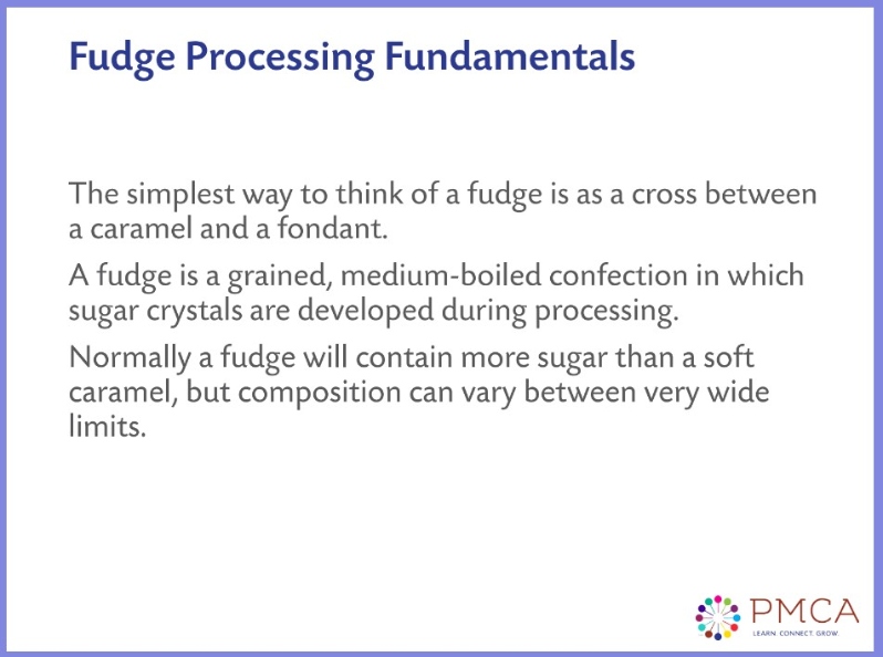 Product Description: Caramel, Fudge, And Toffee- 2014</br> 2014-Fudge Processing Fundamentals