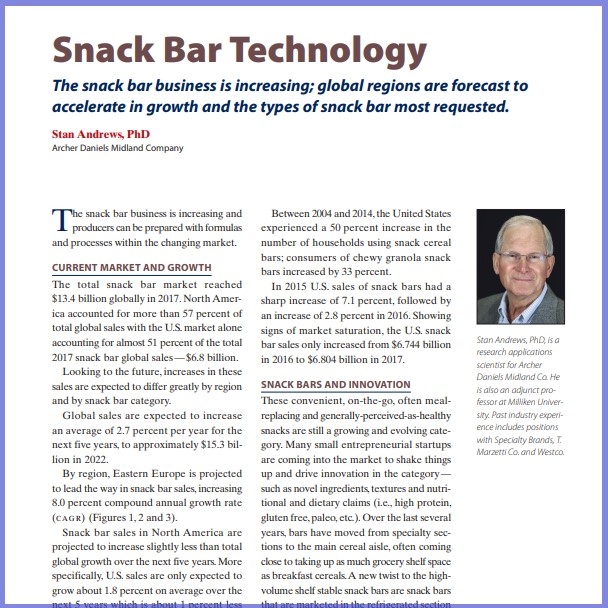 2018 - Snack Bar Technology-Paper