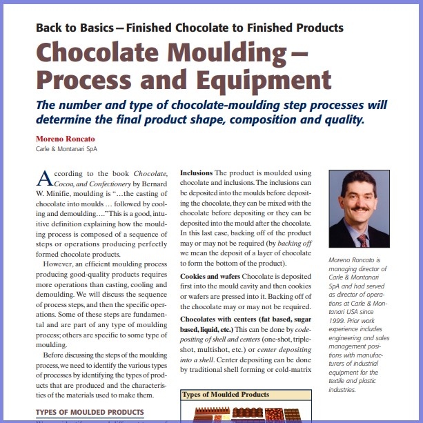2011-Chocolate Moulding-Process & Equipment
