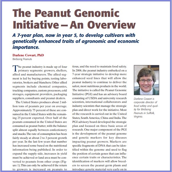 2011-The Peanut Genomic Initiative-An Overview