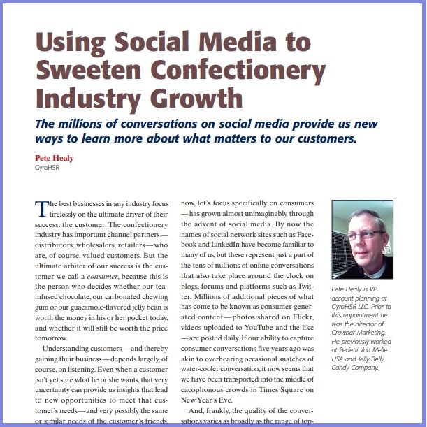 2011-Using Social Media to Sweeten Confectionery I