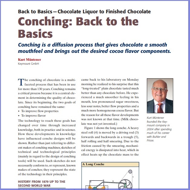 2010-Conching: Back to the Basics