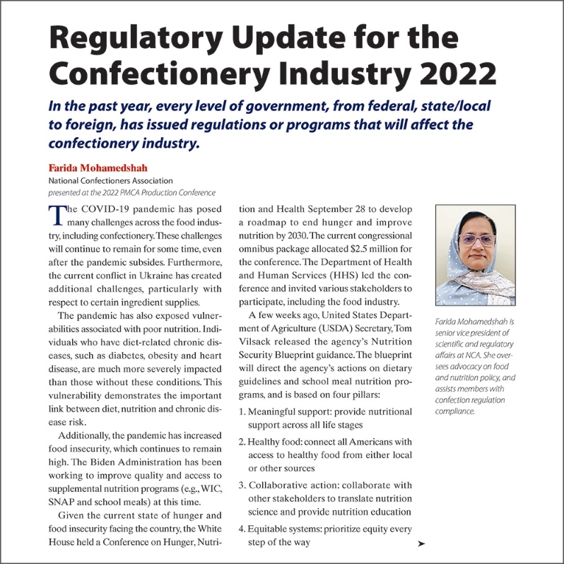 2022 - Regulatory Update - Paper