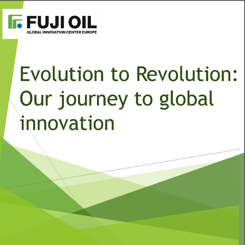 Product Description: Conference 2023Slides</br></br>Author: Liz Kamei, Fuji OilGlobal Innovation Center Europe</br> 2023-Journey to Global Innovation-Slides