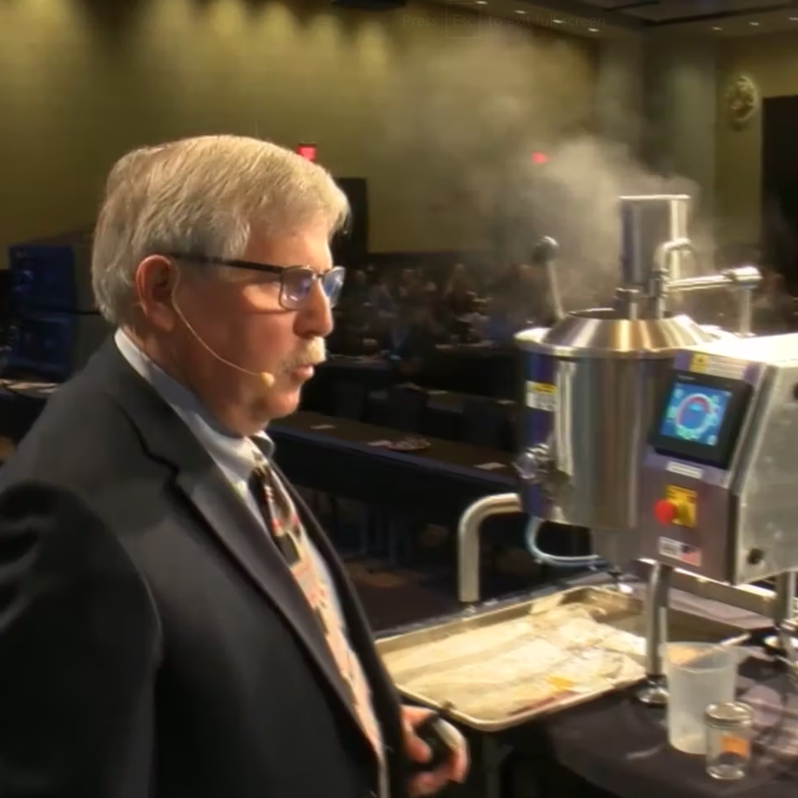 Product Description: Presenter: Mike Koch, retired, Sanders & Morley Candy Makers</br></br>Moderator: Abdoulaye Traore, ofi</br></br>Caramel is a unique confection that can be used in many different applications, and the way heating and cooling is applied can have an enormous effect on the resulting product. This presentation will look at the cooking and cooling processes available for caramel manufacturing. We will discuss the process of caramelization and the importance of proper cooling, which can take place in several ways. If not properly cooled, the caramel can continue cooking, resulting in unwanted changes in color, texture and eating quality. This versatile confection contains a multitude of possibilities, but it’s up to the confectioner to understand the effects of temperature to unlock its potential.</br> 2023-The Many Degrees of Caramel-Video