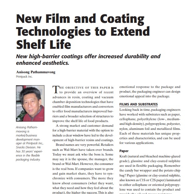 2009-New Film ANd Coating Technologies To Extend S