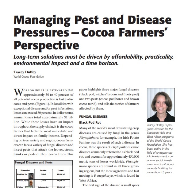 2009-Managing Pest And Disease Pressures- Cocoa Fa