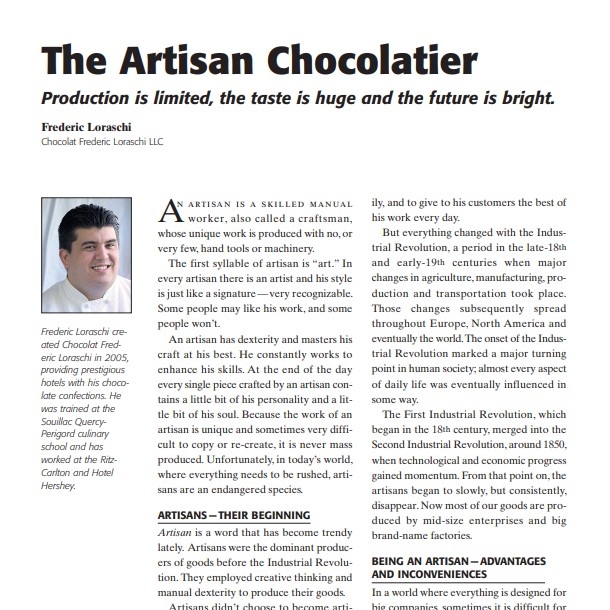 2009-The Artisan Chocolatier