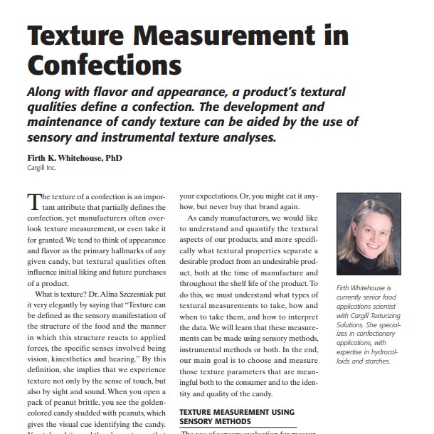 2008-Texture Measurement in Confections