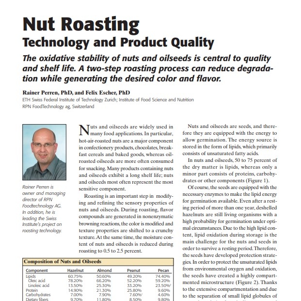 2007-Nut Roasting Technology and Product Quality