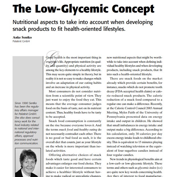 2004-The Low-Glycemic Concept