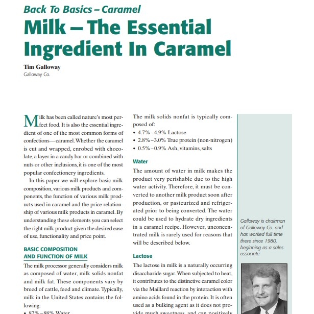 2003-Milk — The Essential Ingredient In Caramel