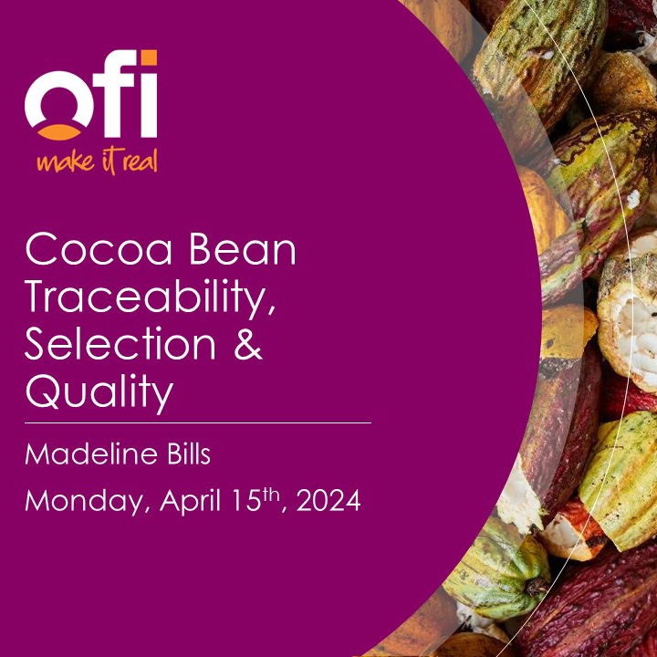 Product Description: Conference 2024 Slides</br></br>Author: Madeline Bills, ofi</br> 2024-Bean Traceability, Selection & Quality-Slides