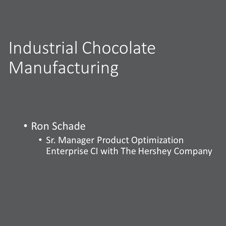 2024-Industrial Chocolate Manufacturing-Slides