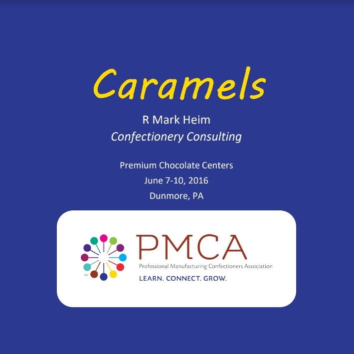 Product Description: Premium Chocolate Centers- 2016</br></br>Author: R Mark Heim, Confectionery Consulting</br> 2016-Caramels