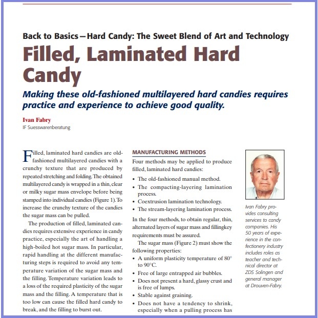 2012- Filled, Laminated Hard Candy- Paper